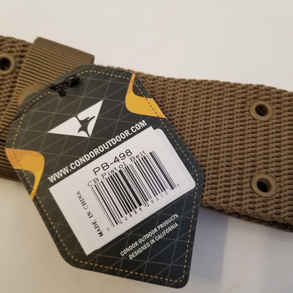 Condor Outdoor Tactical Belt One Size Adjustable NEW - Picture 4 of 5